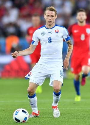 2016.06.20 Saint-Etienne Football UEFA EURO EM Europameisterschaft Fussball 2016 group C game between Slovaki and England Ondrej Duda Credit: Lukasz Laskowski PressFocus  Copyright: xLukaszxLaskowskix