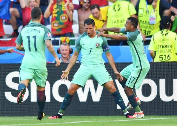 2016.06.22 Lyon - Cristiano Ronaldo 2016.06.22 Football UEFA EURO EM Europameisterschaft, Länderspiel Nationalteam, Fussball 2016 group F game between Hungary and Portugal Cristiano Ronaldo  20160622LUK1041