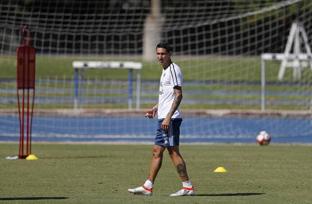 Copa America, Training Nationalteam Argentinien Argentina player Angel Di Maria during a training session of the team in Houston, Texas, United States, 23 June 2016. Argentina will face Chile during the Copa America Centenario final match. ARGENTINA TRAINING SESSION !ACHTUNG: NUR REDAKTIONELLE NUTZUNG!  HOU009 20160623-636023068715129375