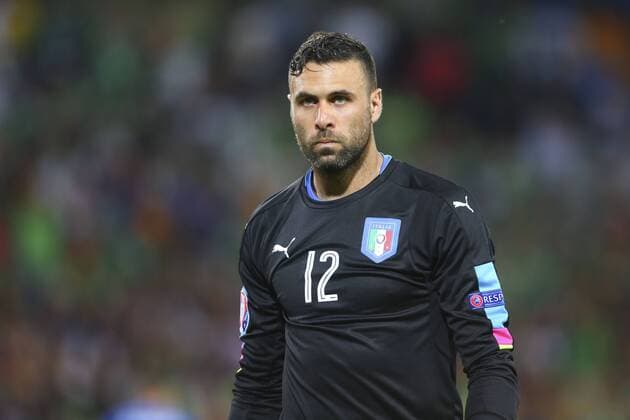 Salvatore Sirigu ( Gardien goal Italie) FOOTBALL Italien - Irland 0:1 Nationalteam EM Länderspiel EURO - UEFA EURO EM Europameisterschaft Fussball 2016 - Lille - 22 06 2016 GwendolineLeGoffx 