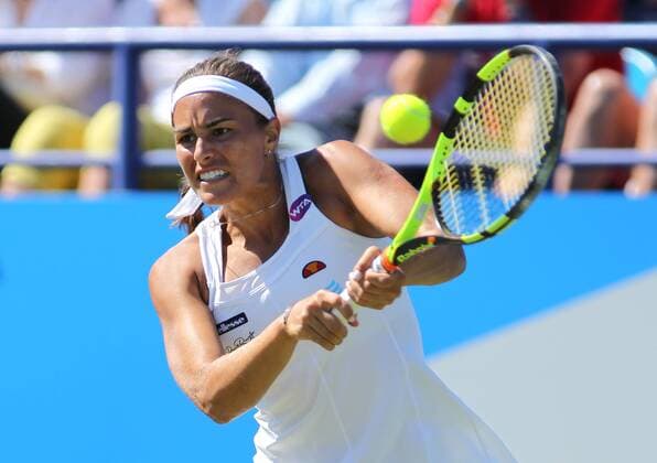 TENNIS - WTA Tennis Damen Aegon International EASTBOURNE,ENGLAND,24.JUN.16 - TENNIS - WTA Tour, Aegon International. Image shows Monica Puig (PUR). GEPAxpictures xAlanxGrieves