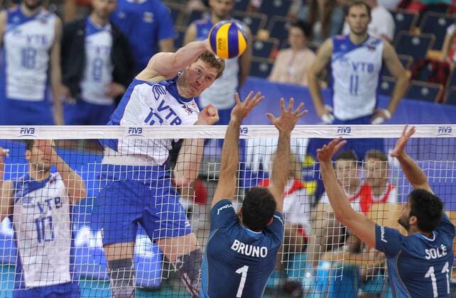 2016.06.26 LODZ ATLAS ARENA FIVB MEN S VOLLEYBALL WORLD LEAGUE LIGA -- Nationalteam - Argentinien vs Russland -- DMITRIY MUSERSKIY -  20160626APPA_010AK