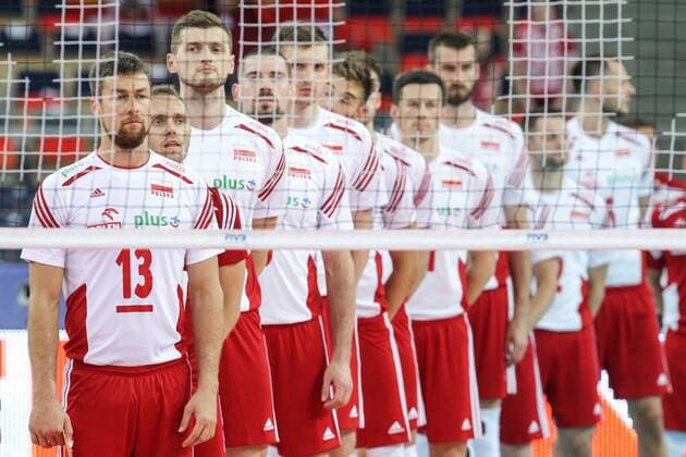 26.06.2016 LODZ LIGA SWIATOWA 2016 FIVB VOLLEYBALL WORLD LEAGUE 2016 Nationalteam Länderspiel - Poland - France -- Mannschaftsvorstellung POLSKI PIOTR NOWAKOWSKI PAWEL ZATORSKI HYMN PREZENTACJA FRANCExOUT!  20160626FNMG058