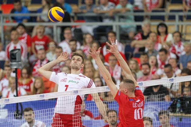 26.06.2016 LODZ LIGA SWIATOWA 2016 FIVB VOLLEYBALL WORLD LEAGUE 2016 Nationalteam Länderspiel - Poland - France -- KAROL KLOS FRANCExOUT!  20160626FNMG071