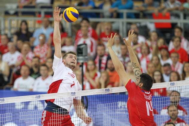26.06.2016 LODZ LIGA SWIATOWA 2016 FIVB VOLLEYBALL WORLD LEAGUE 2016 Nationalteam Länderspiel - Poland - France -- PIOTR NOWAKOWSKI FRANCExOUT!  20160626FNMG075