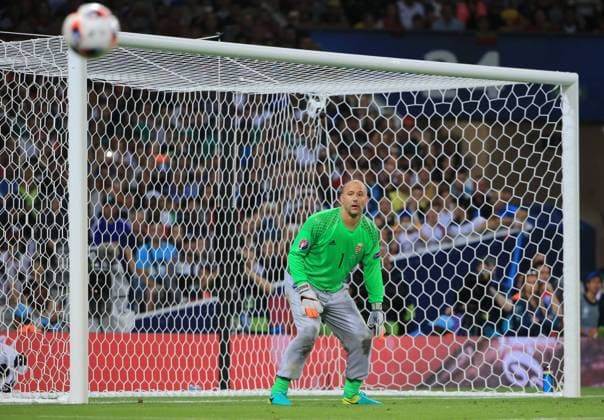 EURO 2016, Frankreich, Hungary vs Belgium, Stadium Toulouse, im Bild: Gabor Kiraly (Ungarn)