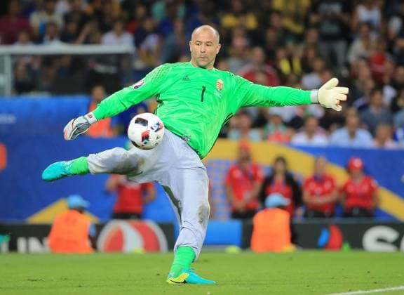 EURO 2016, Frankreich, Hungary vs Belgium, Stadium Toulouse, im Bild: Gabor Kiraly (Ungarn)