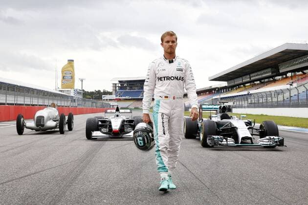 Motorsports: Trackday F1 Deutschland, Hockenheim zum großen Preis von deutschland 6 Nico Rosberg (GER, Mercedes AMG Petronas F1 Team), xJuergenxTapx xHochxZweix