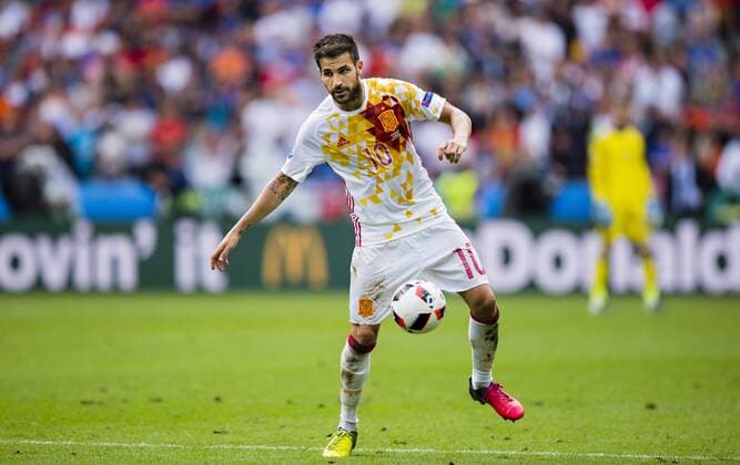 Saint-Denis, 27.06.2016 Cesc Fabregas (Spanien) Italien - Spanien mm
