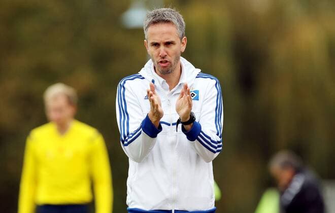 B-Junioren Bundesliga B-Junioren Bundesliga FC St.Pauli - Hamburger SV Trainer Thorsten Judt (HSV)