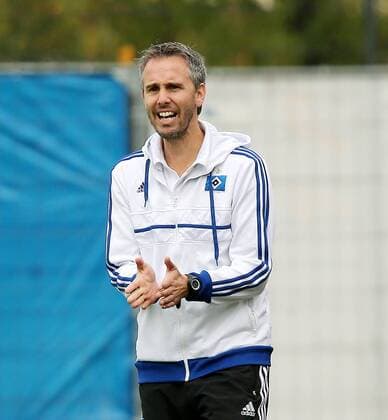 B-Junioren Bundesliga B-Junioren Bundesliga FC St.Pauli - Hamburger SV Trainer Thorsten Judt (HSV)