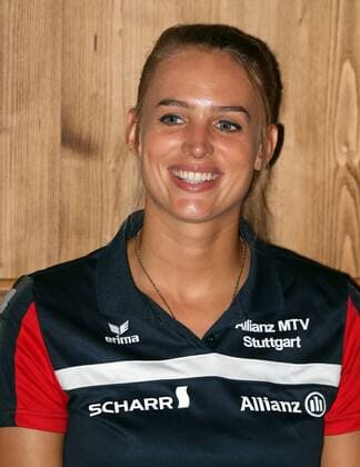 Allianz MTV Stuttgart Pressekonferenz Deutschland, Stuttgart, 29.06.2016, Volleyball, 1. Bundesliga Frauen, Saison 2016 2017, Allianz MTV Stuttgart, Pressekonferenz: Kim Renkema.
