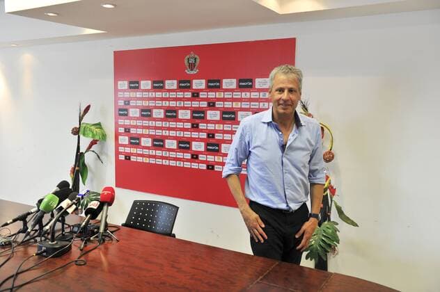Fußball, Lucien Favre während des Trainingsauftakts bei OGC Nizza Lucien Favre - Fussball Frankreich, Ligue 1, Pressekonferenz OGC Nice - 29 06 2016 NORBERTSCANELLA PANORAMIC 