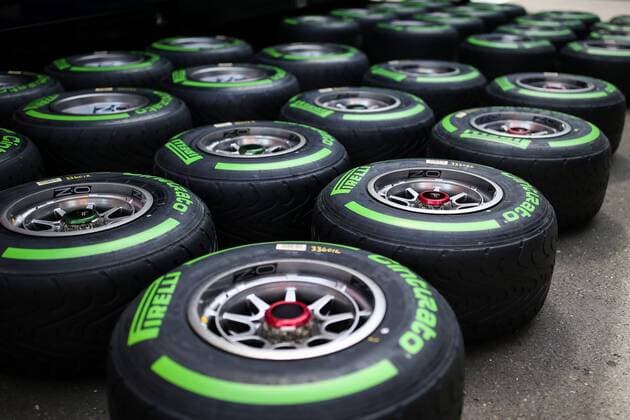 FORMULA 1 - GP of Austria 2016 SPIELBERG,AUSTRIA,30.JUN.16 - MOTORSPORTS, FORMULA 1 - Grand Prix of Austria, Red Bull Ring, preview. Image shows tires. GEPAxpictures xDanielxGoetzhaber