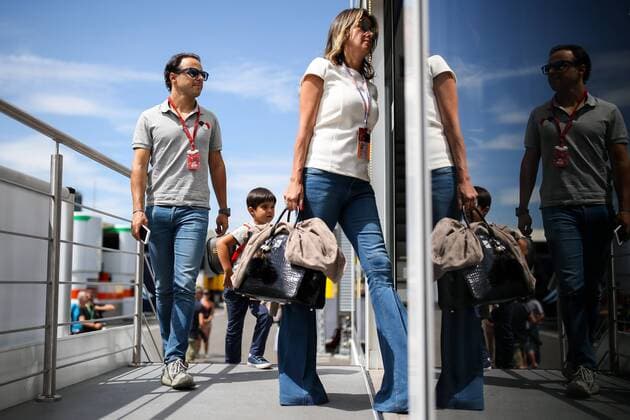 FORMULA 1 - GP of Austria 2016 SPIELBERG,AUSTRIA,30.JUN.16 - MOTORSPORTS, FORMULA 1 - Grand Prix of Austria, Red Bull Ring, preview. Image shows Felipe Massa (BRA Williams) and family. GEPAxpictures xDanielxGoetzhaber