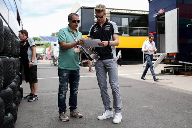 FORMULA 1 - GP of Austria 2016 SPIELBERG,AUSTRIA,30.JUN.16 - MOTORSPORTS, FORMULA 1 - Grand Prix of Austria, Red Bull Ring, preview. Image shows Nico Huelkenberg (GER Force India). GEPAxpictures xDanielxGoetzhaber