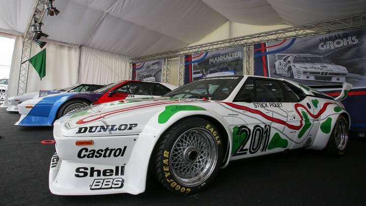 FORMULA 1 - GP of Austria 2016 SPIELBERG,AUSTRIA,30.JUN.16 - MOTORSPORTS, FORMULA 1 - Grand Prix of Austria, Red Bull Ring, preview. Image shows the old BMW M1 Procar cars. GEPAxpictures xMaticxKlansek