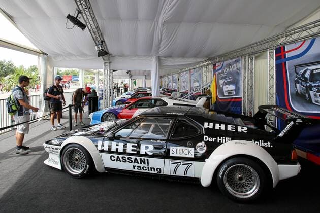 FORMULA 1 - GP of Austria 2016 SPIELBERG,AUSTRIA,30.JUN.16 - MOTORSPORTS, FORMULA 1 - Grand Prix of Austria, Red Bull Ring, preview. Image shows the old BMW M1 Procar cars. GEPAxpictures xMaticxKlansek
