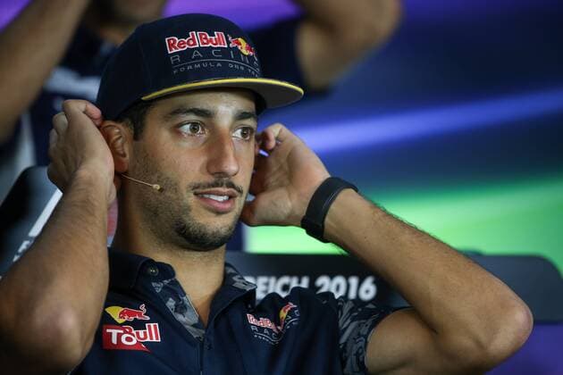 FORMULA 1 - GP of Austria 2016 SPIELBERG,AUSTRIA,30.JUN.16 - MOTORSPORTS, FORMULA 1 - Grand Prix of Austria, Red Bull Ring, preview, press conference PK Pressekonferenz Image shows Daniel Ricciardo (AUS Red Bull Racing). GEPAxpictures xDanielxGoetzhaber