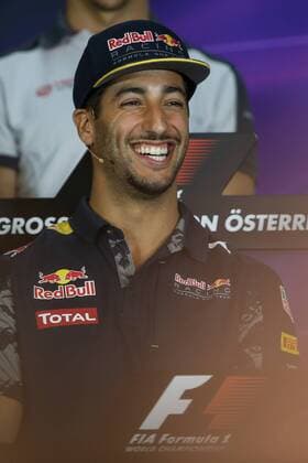 FORMULA 1 - GP of Austria 2016 SPIELBERG,AUSTRIA,30.JUN.16 - MOTORSPORTS, FORMULA 1 - Grand Prix of Austria, Red Bull Ring, preview, press conference PK Pressekonferenz Image shows Daniel Ricciardo (AUS Red Bull Racing). GEPAxpictures xDanielxGoetzhaber