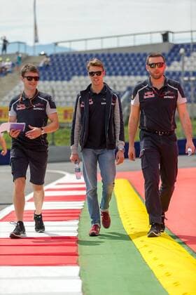 Formel 1, GP von Österreich in Spielberg 30.06.2016, Red Bull Ring, Spielberg, AUT, FIA, Formel 1, Grosser Preis von Oesterreich, Vorberichte, im Bild Daniil Kvyat (RUS) Scuderia Toro Rosso Russian Formula One driver Daniil Kvyat of Scuderia Toro Rosso during the Preparation for the Austrian Formula One Grand Prix at the Red Bull Ring in Spielberg, Austria on 2016 06 30. -Pressefoto Spielberg EP_ang