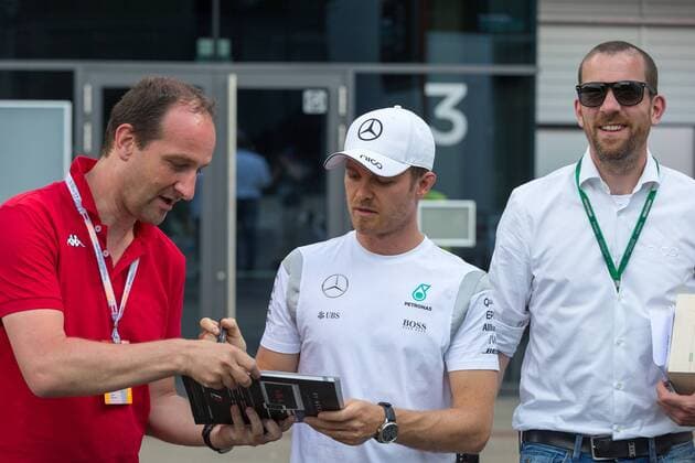 Formel 1, GP von Österreich in Spielberg 30.06.2016, Red Bull Ring, Spielberg, AUT, FIA, Formel 1, Grosser Preis von Oesterreich, Vorberichte, im Bild Nico Rosberg (GER) Mercedes AMG Petronas F1 Team Nico Rosberg (GER) Mercedes AMG Petronas F1 Team during the Preparation for the Austrian Formula One Grand Prix at the Red Bull Ring in Spielberg, Austria on 2016 06 30. -Pressefoto Spielberg EP_ang