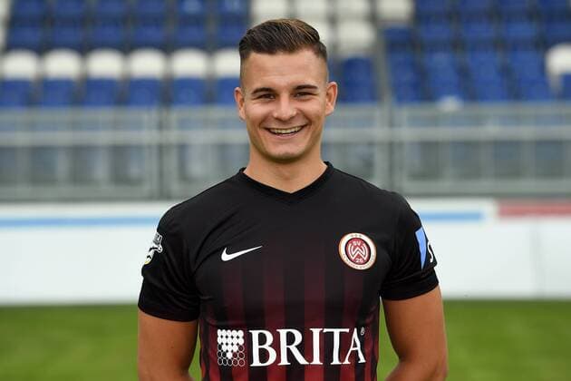 GER, 30.06.2016, xsvx, Fussball 3.Liga, SV Wehen Wiesbaden PortraÌˆttermin 2016 2017, emspor, Sebastian Mrowca Wiesbaden