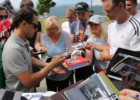 Austrian Grand Prix Zeltweg - Spielberg, 30. 06. 2016 Ankunft der Fahrer Felipe MASSA