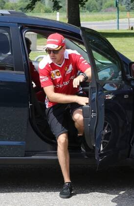 Austrian Grand Prix Zeltweg - Spielberg, 30. 06. 2016 Ankunft der Fahrer Sebastian VETTEL