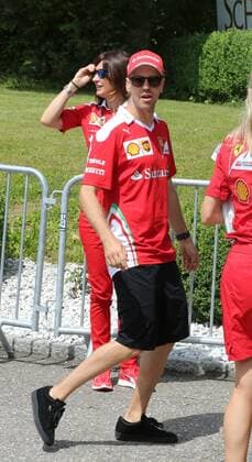 Austrian Grand Prix Zeltweg - Spielberg, 30. 06. 2016 Ankunft der Fahrer Sebastian VETTEL
