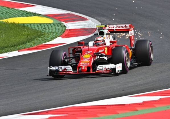 FORMULA 1 - GP of Austria 2016 SPIELBERG,AUSTRIA,01.JUL.16 - MOTORSPORTS, FORMULA 1 - Grand Prix of Austria, Red Bull Ring, free practice. Image shows Kimi Raeikkoenen (FIN Ferrari). GEPAxpictures xHansxOberlaender