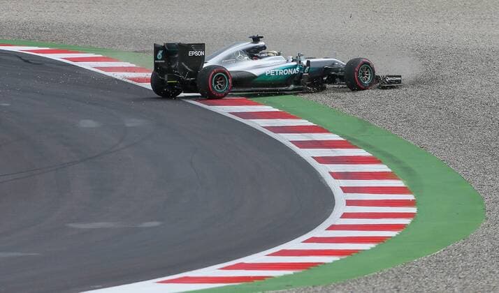 FORMULA 1 - GP of Austria 2016 SPIELBERG,AUSTRIA,01.JUL.16 - MOTORSPORTS, FORMULA 1 - Grand Prix of Austria, Red Bull Ring, free practice. Image shows Lewis Hamilton (GBR Mercedes GP). GEPAxpictures xMarioxKneisl
