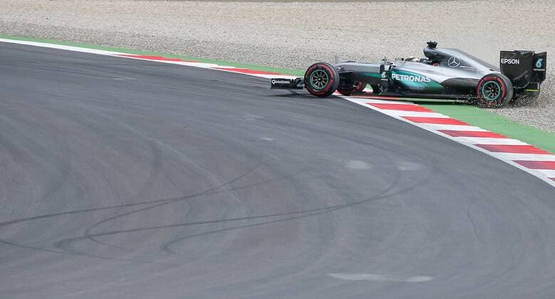 FORMULA 1 - GP of Austria 2016 SPIELBERG,AUSTRIA,01.JUL.16 - MOTORSPORTS, FORMULA 1 - Grand Prix of Austria, Red Bull Ring, free practice. Image shows Lewis Hamilton (GBR Mercedes GP). GEPAxpictures xMarioxKneisl