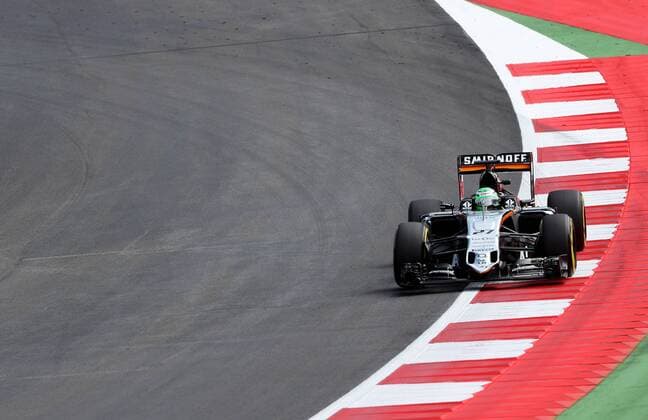 FORMULA 1 - GP of Austria 2016 SPIELBERG,AUSTRIA,01.JUL.16 - MOTORSPORTS, FORMULA 1 - Grand Prix of Austria, Red Bull Ring, free practice. Image shows Nico Huelkenberg (GER Force India). GEPAxpictures xHansxOberlaender