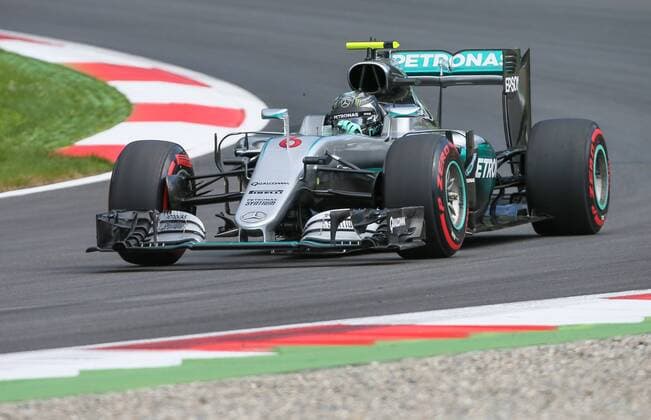 FORMULA 1 - GP of Austria 2016 SPIELBERG,AUSTRIA,01.JUL.16 - MOTORSPORTS, FORMULA 1 - Grand Prix of Austria, Red Bull Ring, free practice. Image shows Nico Rosberg (GER Mercedes GP). GEPAxpictures xMarioxKneisl