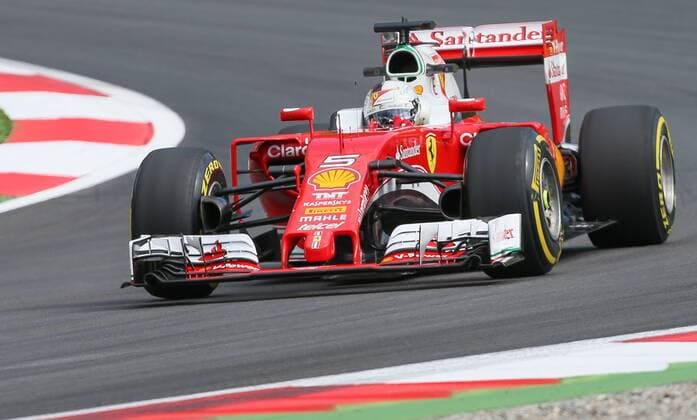 FORMULA 1 - GP of Austria 2016 SPIELBERG,AUSTRIA,01.JUL.16 - MOTORSPORTS, FORMULA 1 - Grand Prix of Austria, Red Bull Ring, free practice. Image shows Sebastian Vettel (GER Ferrari). GEPAxpictures xMarioxKneisl