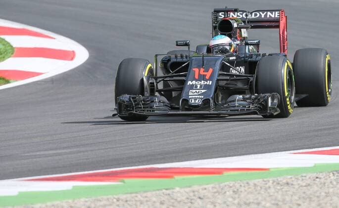 FORMULA 1 - GP of Austria 2016 SPIELBERG,AUSTRIA,01.JUL.16 - MOTORSPORTS, FORMULA 1 - Grand Prix of Austria, Red Bull Ring, free practice. Image shows Fernando Alonso (ESP McLaren). GEPAxpictures xMarioxKneisl