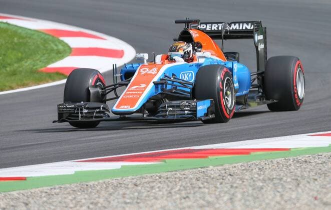 FORMULA 1 - GP of Austria 2016 SPIELBERG,AUSTRIA,01.JUL.16 - MOTORSPORTS, FORMULA 1 - Grand Prix of Austria, Red Bull Ring, free practice. Image shows Pascal Wehrlein (GER Manor). GEPAxpictures xMarioxKneisl