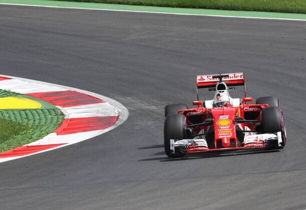 FORMULA 1 - GP of Austria 2016 SPIELBERG,AUSTRIA,01.JUL.16 - MOTORSPORTS, FORMULA 1 - Grand Prix of Austria, Red Bull Ring, free practice. Image shows Sebastian Vettel (GER Ferrari). GEPAxpictures xHansxOberlaender