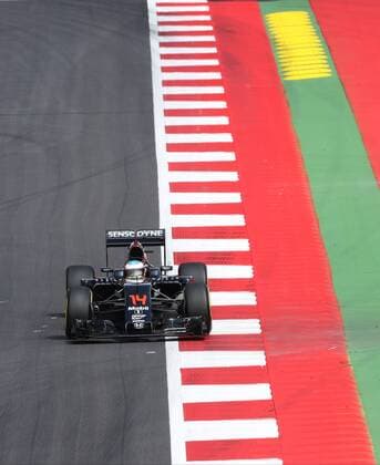 FORMULA 1 - GP of Austria 2016 SPIELBERG,AUSTRIA,01.JUL.16 - MOTORSPORTS, FORMULA 1 - Grand Prix of Austria, Red Bull Ring, free practice. Image shows Fernando Alonso (ESP McLaren Honda). GEPAxpictures xHansxOberlaender