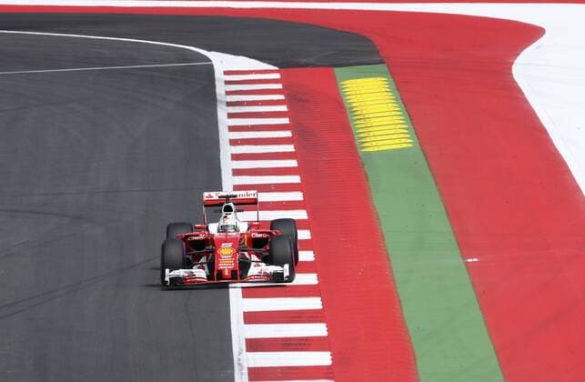 FORMULA 1 - GP of Austria 2016 SPIELBERG,AUSTRIA,01.JUL.16 - MOTORSPORTS, FORMULA 1 - Grand Prix of Austria, Red Bull Ring, free practice. Image shows Sebastian Vettel (GER Ferrari). GEPAxpictures xHansxOberlaender