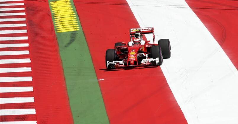 FORMULA 1 - GP of Austria 2016 SPIELBERG,AUSTRIA,01.JUL.16 - MOTORSPORTS, FORMULA 1 - Grand Prix of Austria, Red Bull Ring, free practice. Image shows Kimi Raeikkoenen (FIN Ferrari). GEPAxpictures xHansxOberlaender