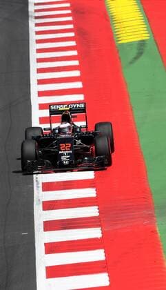 FORMULA 1 - GP of Austria 2016 SPIELBERG,AUSTRIA,01.JUL.16 - MOTORSPORTS, FORMULA 1 - Grand Prix of Austria, Red Bull Ring, free practice. Image shows Jenson Button (GBR Mc Laren Honda). GEPAxpictures xHansxOberlaender