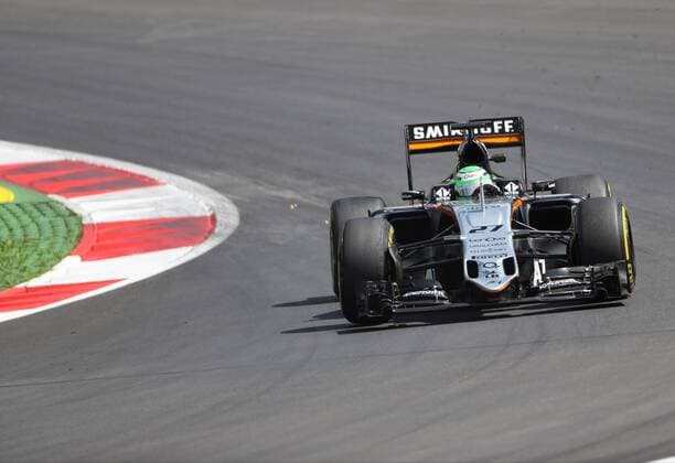 FORMULA 1 - GP of Austria 2016 SPIELBERG,AUSTRIA,01.JUL.16 - MOTORSPORTS, FORMULA 1 - Grand Prix of Austria, Red Bull Ring, free practice. Image shows Nico Huelkenberg (GER Force India). GEPAxpictures xHansxOberlaender