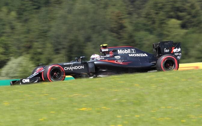 FORMULA 1 - GP of Austria 2016 SPIELBERG,AUSTRIA,01.JUL.16 - MOTORSPORTS, FORMULA 1 - Grand Prix of Austria, Red Bull Ring, free practice. Image shows Fernando Alonso (ESP McLaren). GEPAxpictures xMarioxKneisl