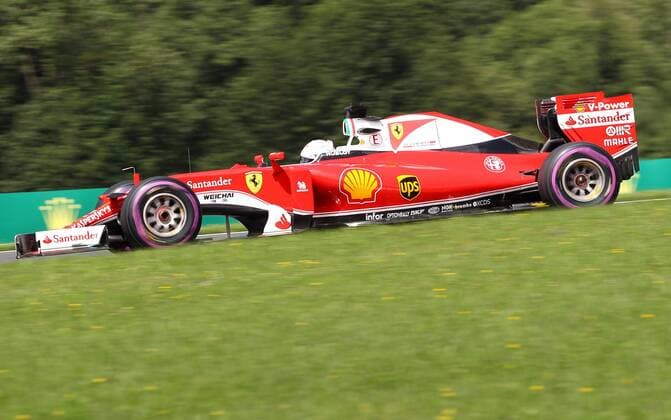 FORMULA 1 - GP of Austria 2016 SPIELBERG,AUSTRIA,01.JUL.16 - MOTORSPORTS, FORMULA 1 - Grand Prix of Austria, Red Bull Ring, free practice. Image shows Sebastian Vettel (GER Ferrari). GEPAxpictures xMarioxKneisl