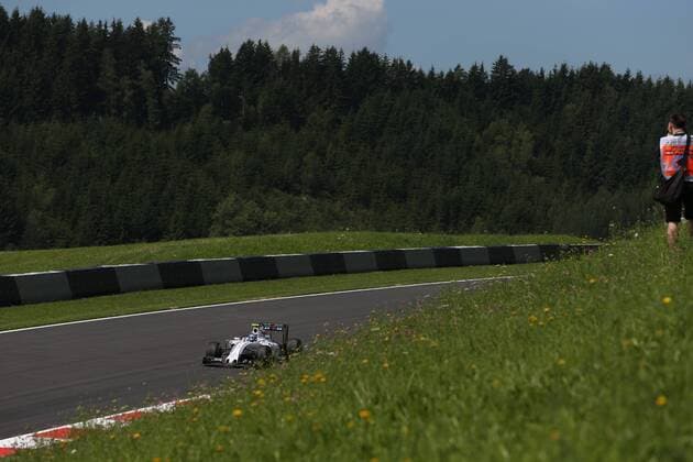 Austrian Grand Prix, Red Bull Ring 30 June - 3 July 2016 01.07.2016 - free Practice 1, Valtteri Bottas (FIN) Williams F1 Team FW38 