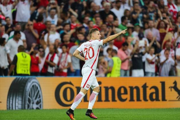 June 30, 2016 - Marseille, France - Lukasz Piszczek (POL) celebrates, during the UEFA EURO EM Europameisterschaft Fussball 2016 quarter final match between Poland and Portugal at Stade Velodrome on June 30, 2016 in Marseille, France. Poland v Portugal Nationalteam - Quarter Final: UEFA Euro 2016  - ZUMAn230