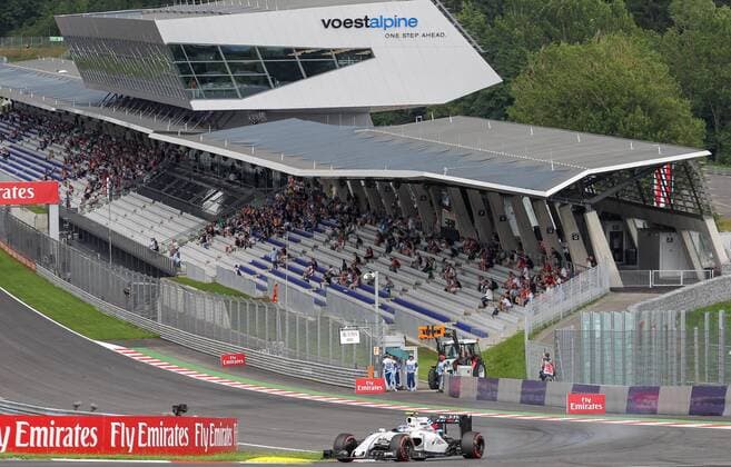 FORMULA 1 - GP of Austria 2016 SPIELBERG,AUSTRIA,01.JUL.16 - MOTORSPORTS, FORMULA 1 - Grand Prix of Austria, Red Bull Ring, free practice. Image shows Valtteri Bottas (FIN Williams). GEPAxpictures xMarioxKneisl