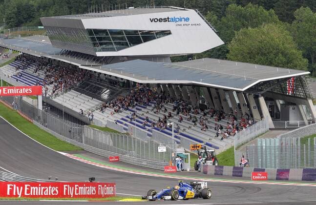FORMULA 1 - GP of Austria 2016 SPIELBERG,AUSTRIA,01.JUL.16 - MOTORSPORTS, FORMULA 1 - Grand Prix of Austria, Red Bull Ring, free practice. Image shows Felipe Nasr (BRA Sauber). GEPAxpictures xMarioxKneisl